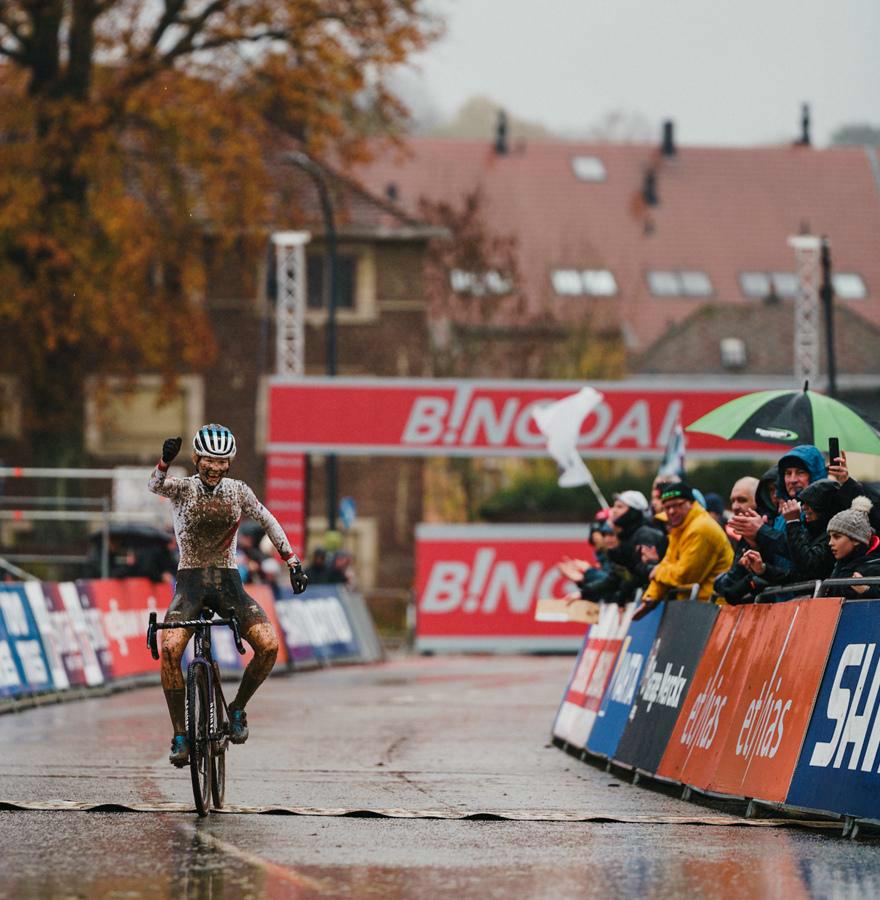 Pieterse balances with an amazing solo to victory in Overijse