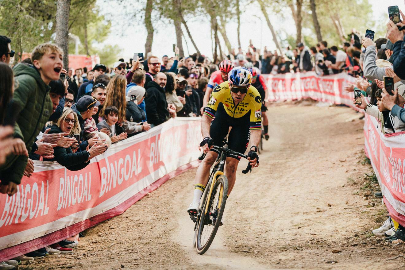 Wout van Aert triumphs in Benidorm